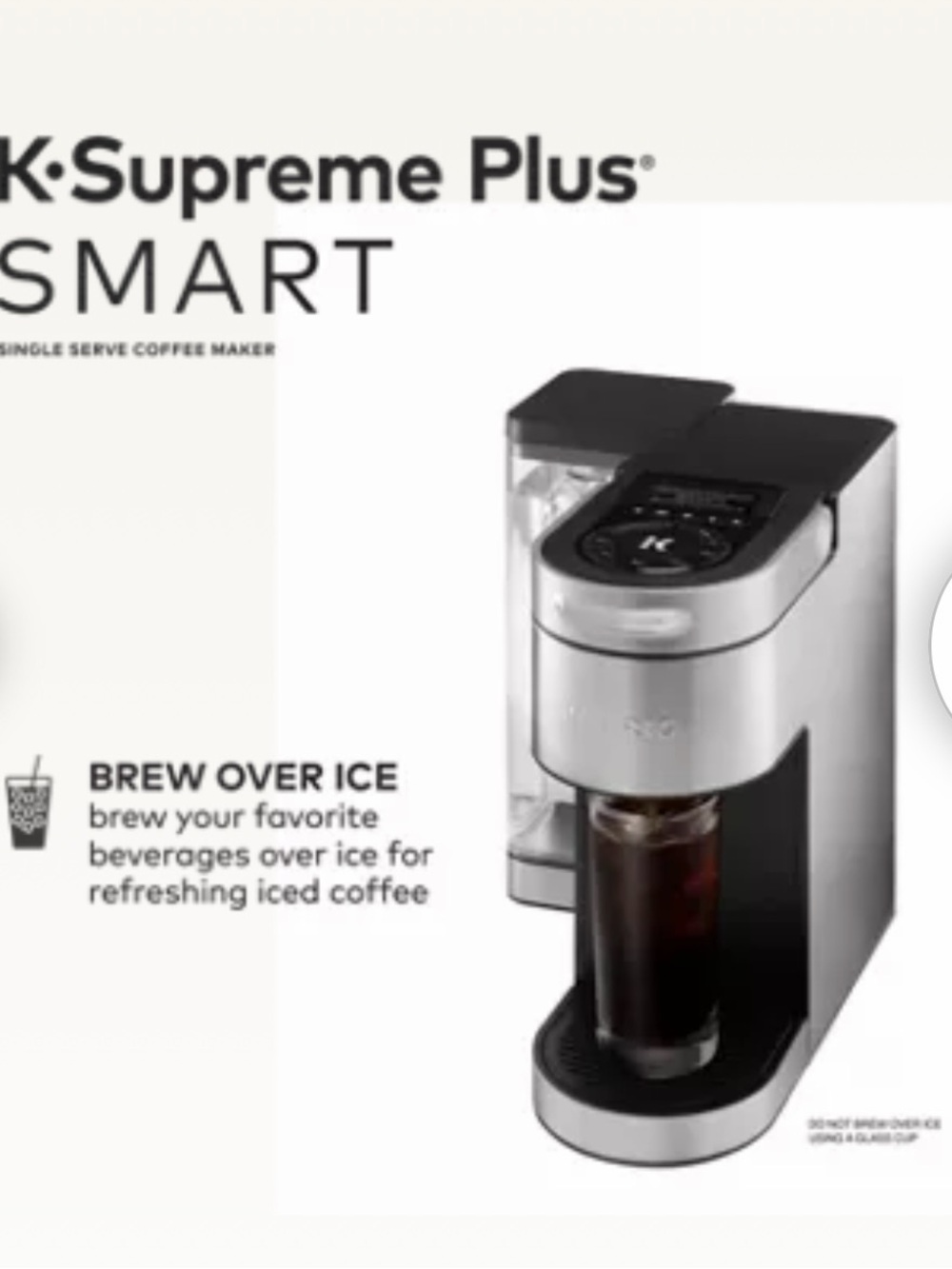 ☕️ K-Supreme Plus Smart Single Serve Coffee Maker - Stainless Steel ☕️